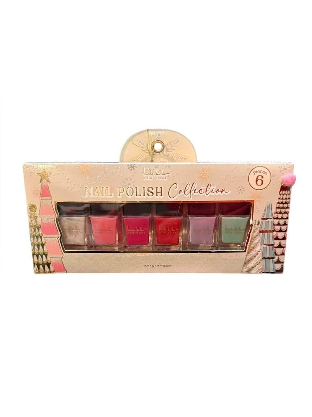 Nicole Miller Festive Vibrant Nail Polish Set